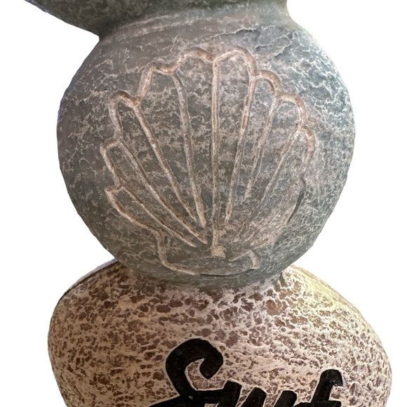 Relax & Surf Resin Beach Ocean Surf Decor Art Sculpture - Picture 6 of 9